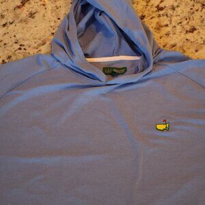 Official Masters Tournament Peter Millar Hoodie Light Blue XL